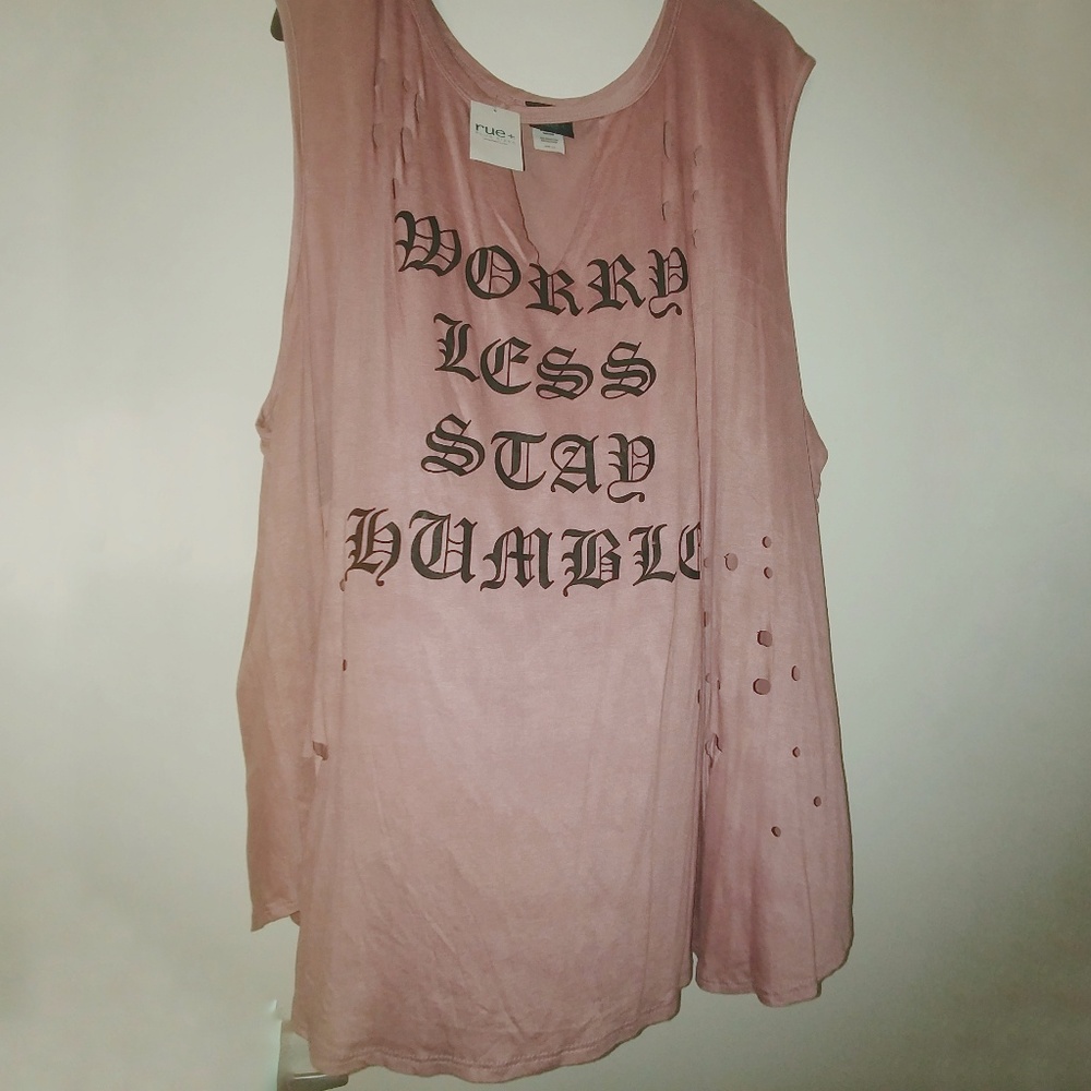 Nwt rue 21 sleeveless tee